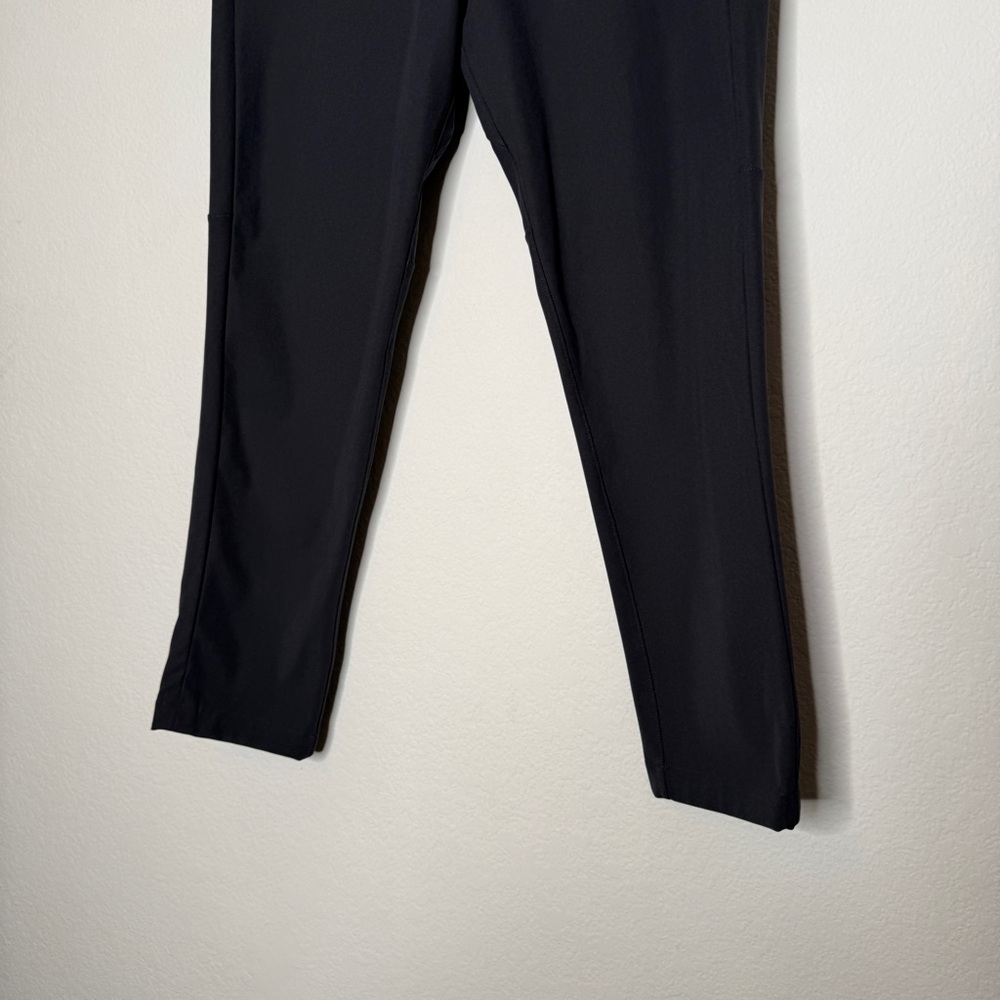 Lululemon Commission Slim Warpstreme Obsidian Pants Clean Back W31 L30 - Picture 3 of 6